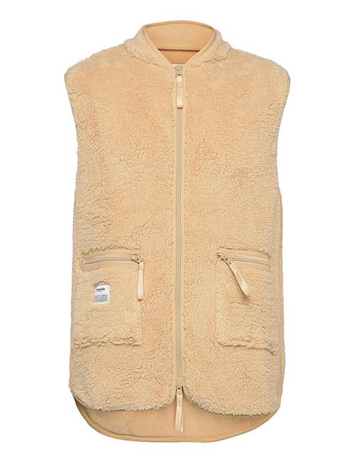 Resteröds Fleece Vest Recycled Resteröds Beige