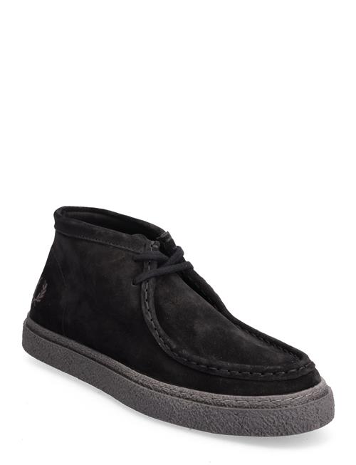 Fred Perry Dawson Mid Suede Fred Perry Black