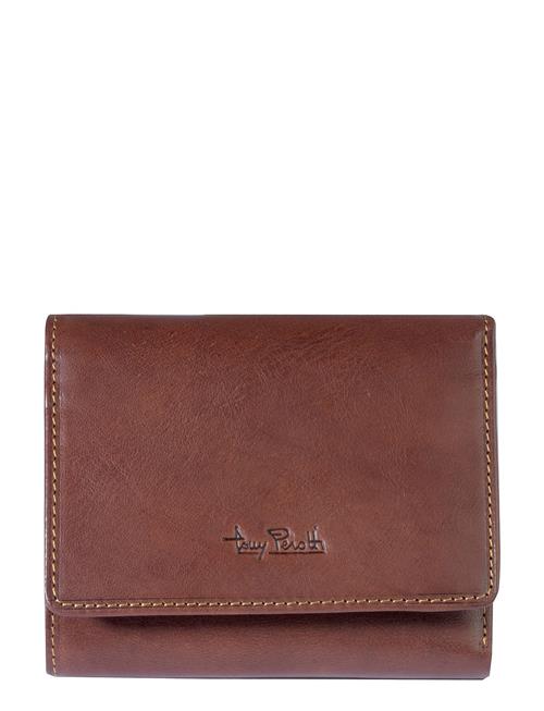 Tony Perotti 3 Fold Mens Wallet With Coin Pocket Tony Perotti Brown