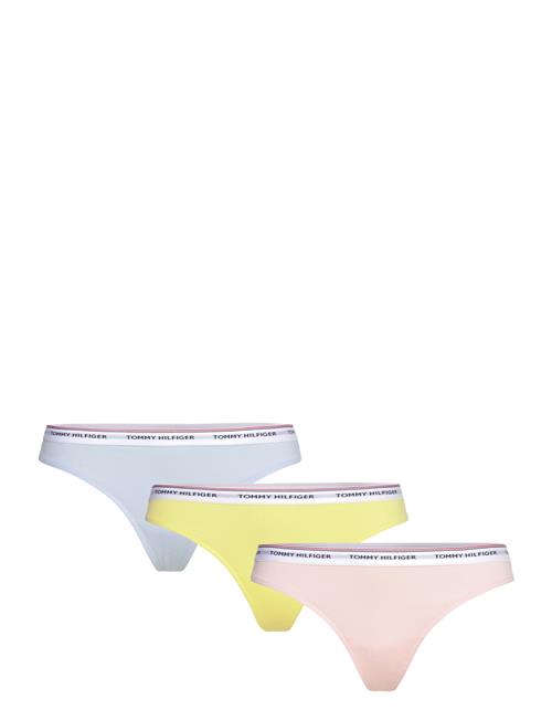 Tommy Hilfiger 3 Pack Thong Tommy Hilfiger Yellow