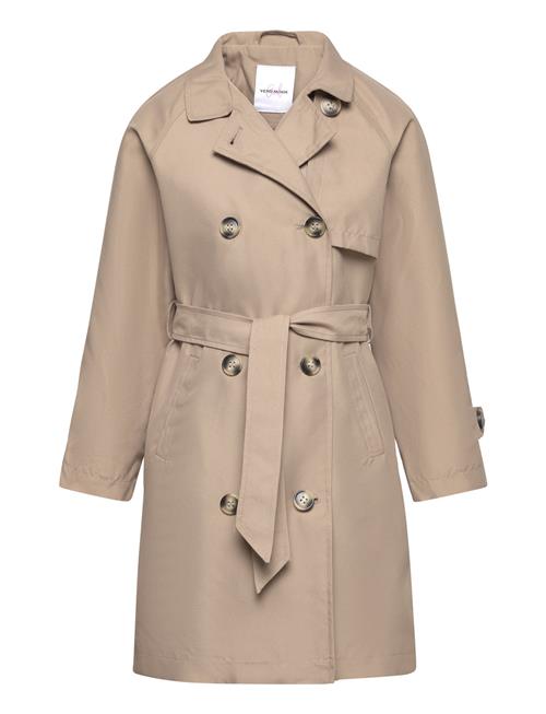 Vero Moda Girl Vmdoreen Long Trenchcoat Girl Vero Moda Girl Brown