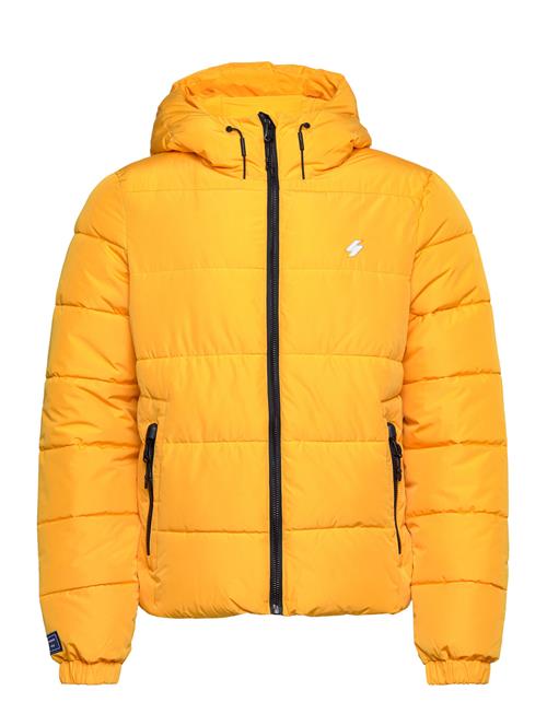 Superdry Hooded Sports Puffr Jacket Superdry Yellow