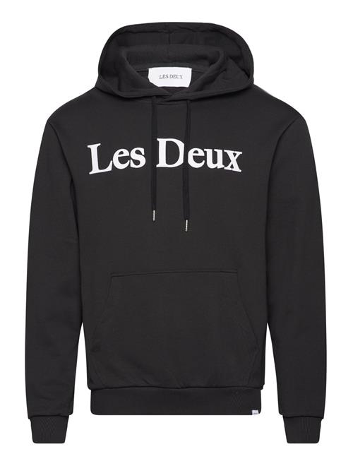 Les Deux Charles Hoodie Les Deux Black