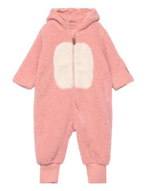 Minymo Suit Ls Boucle W. Lining Minymo Pink