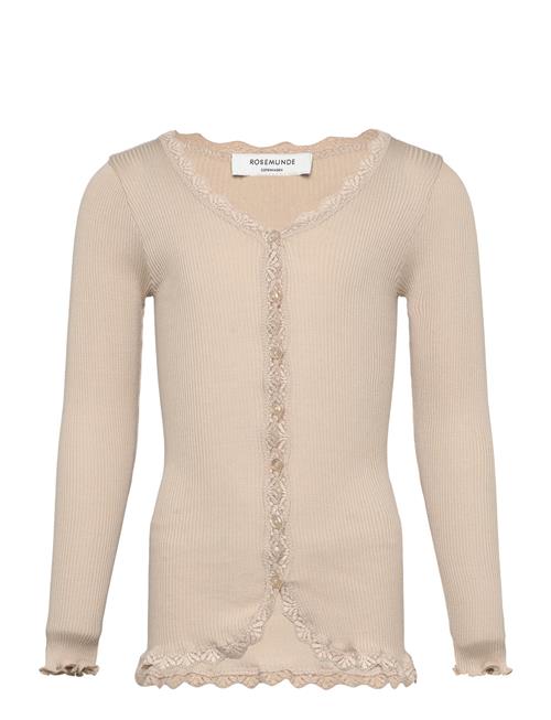 Rkbeatha Ls Cardigan W/ Lace Rosemunde Kids Cream