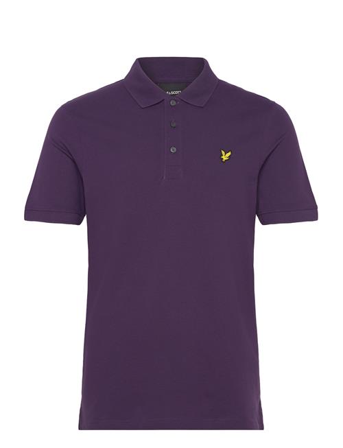 Lyle & Scott Plain Polo Shirt Lyle & Scott Purple