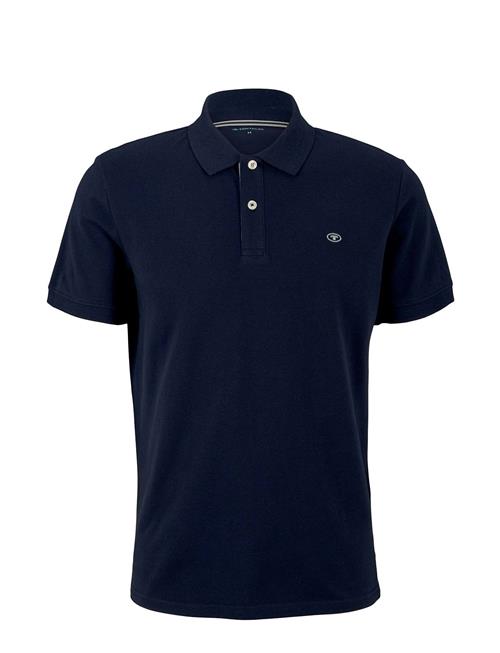 Tom Tailor Basic Polo With Contrast Tom Tailor Navy