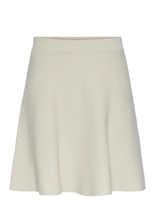 YAS Yasfonny Hw Knit Skirt S. Noos YAS White