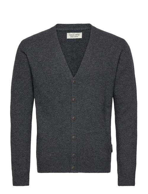 Casual Friday Cfkarl Lambswool Cardigan Casual Friday Grey