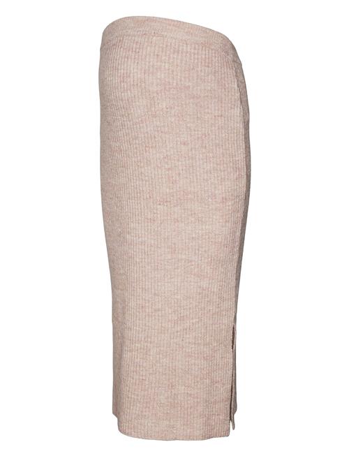 Mamalicious Mlisla Knit Midi Skirt Hw Mamalicious Pink