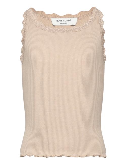 Rkbeatha Sl Top W/ Lace Rosemunde Kids Beige