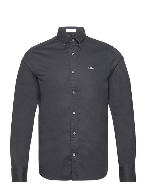 GANT Slim Poplin Shirt GANT Black