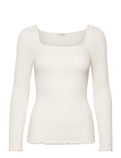 Rosemunde Silk T-Shirt Rosemunde Cream