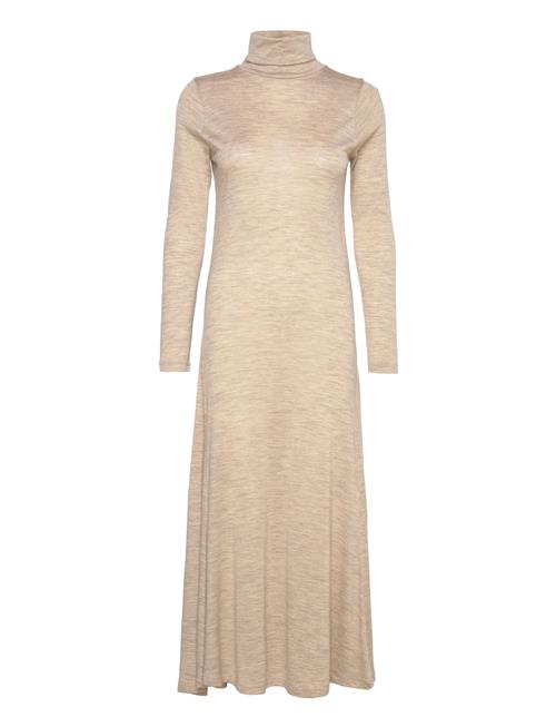 Polo Ralph Lauren Wool-Blend Turtleneck Dress Polo Ralph Lauren Beige