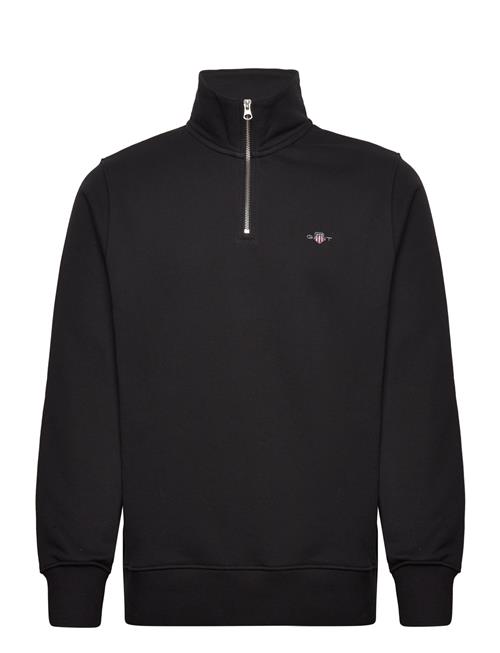 GANT Reg Shield Half Zip Sweat GANT Black