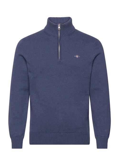 Casual Cotton Half Zip GANT Navy