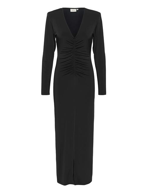 Gestuz Oda Ls Long Slit Dress Gestuz Black