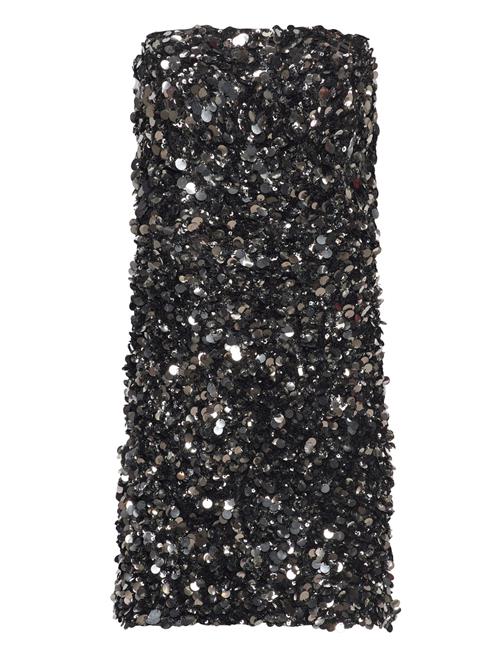 ROTATE Birger Christensen Sequins Mini Tube Dress ROTATE Birger Christensen Silver