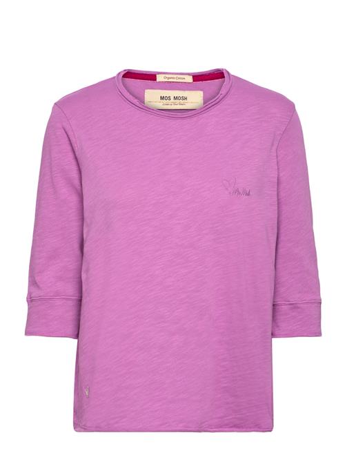 MOS MOSH Mmzelma 3/4 Sleeve Tee MOS MOSH Pink