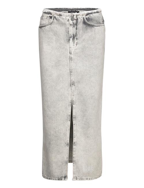 AllSaints Honor Maxi Skirt AllSaints Grey