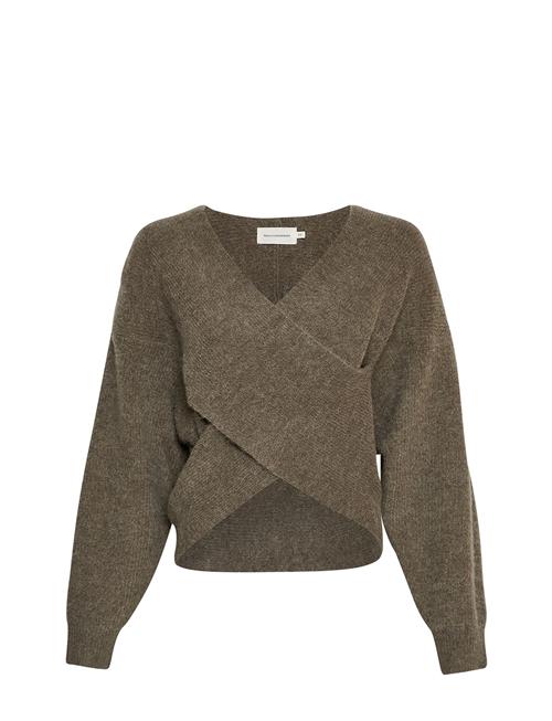 MSCH Copenhagen Mschzinelle Hope Wrap Pullover MSCH Copenhagen Khaki