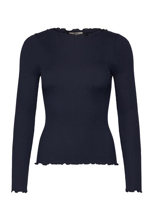 Rmwbalta Ls Regular Boatneck T-Shir RM By Rosemunde Navy