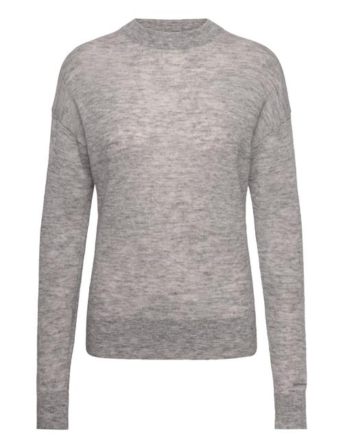 Calvin Klein Lw Alpaca C-Nk Sweater Calvin Klein Grey