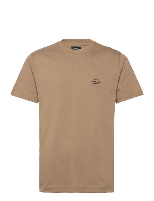 Mads Nørgaard Cotton Jersey Frode Emb Logo Tee Mads Nørgaard Beige