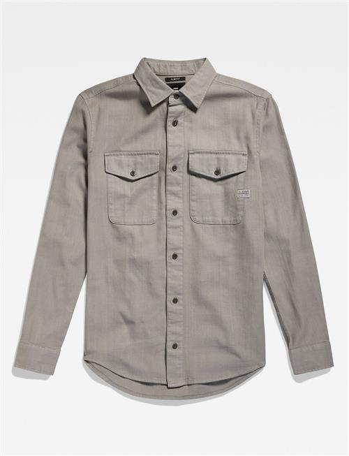 G-Star RAW Marine Slim Shirt L\S G-Star RAW Grey