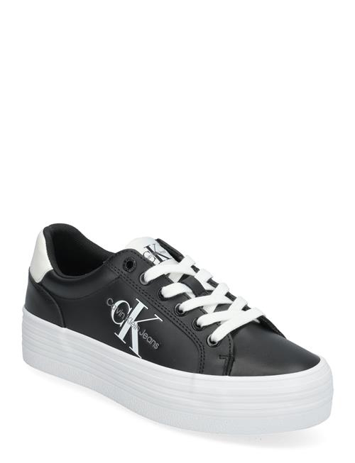 Calvin Klein Vulc Flatform Laceup Lth Calvin Klein Black