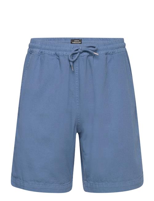 Mads Nørgaard Dyed Canvas Beach Shorts Mads Nørgaard Blue