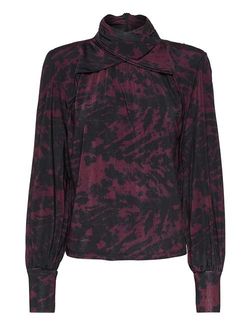 Gestuz Redeinagz P Ls Blouse Gestuz Burgundy