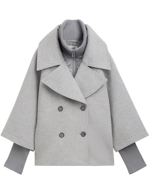 Tom Tailor Padded Cape Jacket Tom Tailor Grey