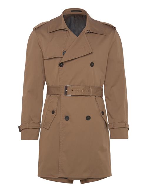 Mango Water-Repellent Trench Coat With Belt Mango Brown