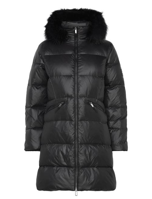 Calvin Klein Mw Padded Real Down Coat Calvin Klein Black