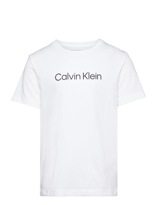 Calvin Klein Inst. Logo Ss T-Shirt Calvin Klein White