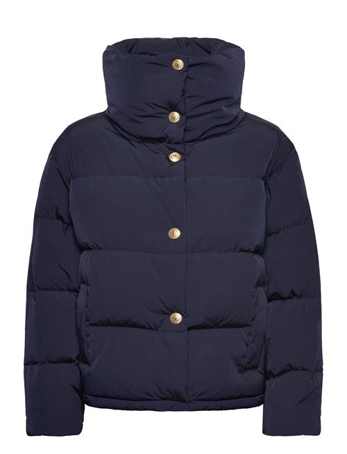 Tommy Hilfiger Gold Button Down Jacket Tommy Hilfiger Navy