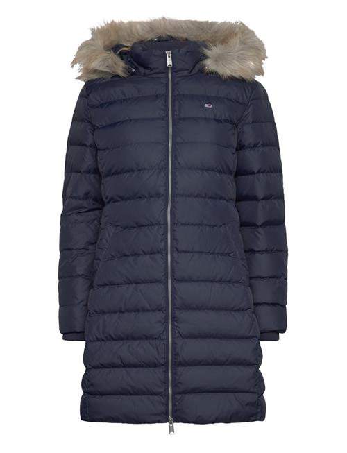 Tommy Jeans Tjw Essential Hooded Down Coat Tommy Jeans Navy