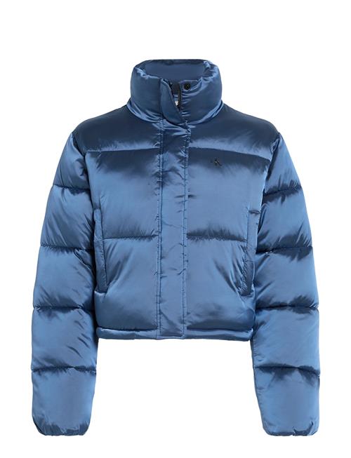 Calvin Klein Jeans Shiny Cropped Puffer Calvin Klein Jeans Blue