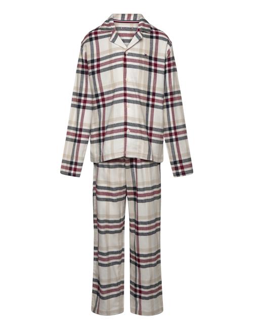 Tommy Hilfiger Pj Straight Gifting Print Set Tommy Hilfiger Cream