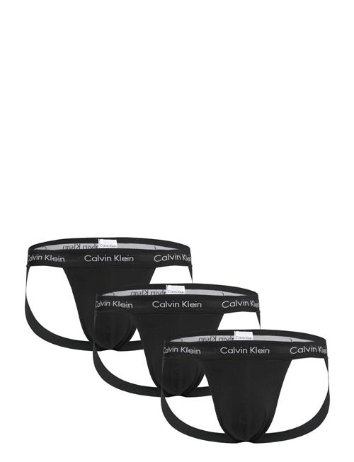 Calvin Klein Jock Strap 3Pk Calvin Klein Black