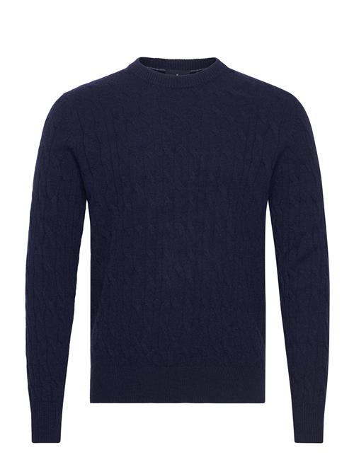 Hackett London Lw Cable Crew Hackett London Navy