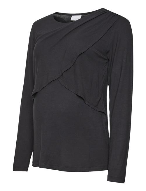 Mamalicious Mlalison Iris L/S Jrs Top 2F Mamalicious Black