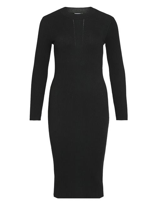 Vila Viknitta Knit L/S Dress/Ka Vila Black