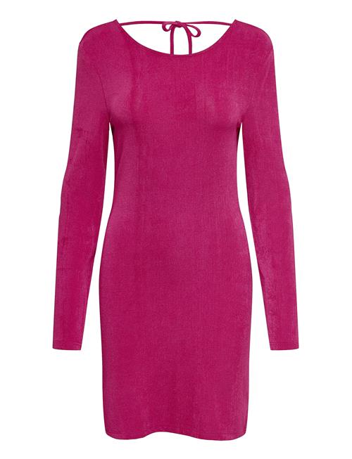 ONLY Onlassy L/S Body Open Back Dress Cs Jrs ONLY Pink