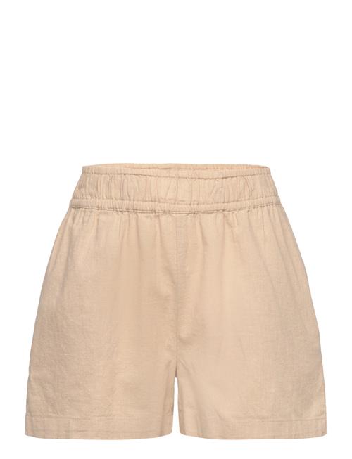 name it Nkffalinnen Pull Up Shorts Noos Name It Beige