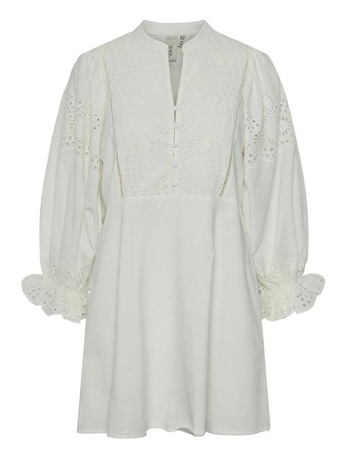 YAS Yaspio Ls Dress S. YAS White