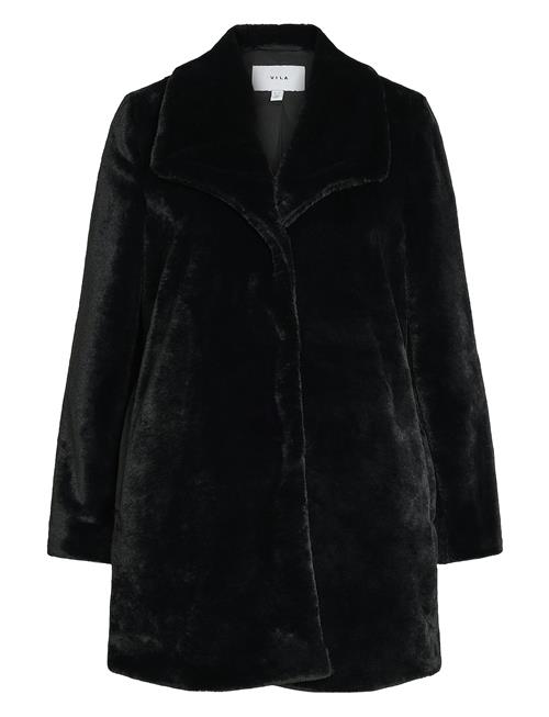 Vila Viebba L/S New Coat Vila Black