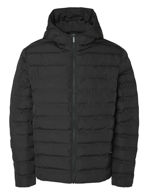 Selected Homme Slhbarry Quilted Hoodjacket Noos Selected Homme Black