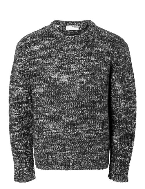 Selected Homme Slhpepper Ls Knit Relaxed Mock Neck Selected Homme Black